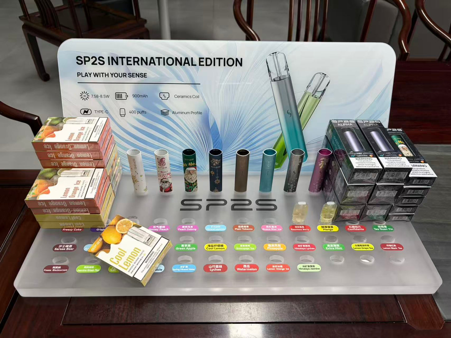 SP2S聖誕限定款國際升級版主機｜🎄節日氣氛滿載・｜通用一代煙彈｜VAKA糖果雲煙館