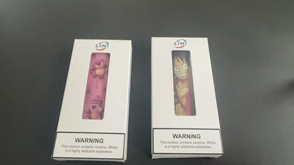 LIMI卡通發光主機 通用一代煙彈 草莓熊抱哥/路飛動漫卡通聯名-VAKA糖果雲煙館