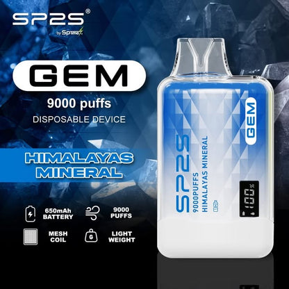 【SP2S 思博瑞抛棄式】-大容量拋棄式- SP2S 9000 puffs 拋棄式-VAKA糖果雲煙館