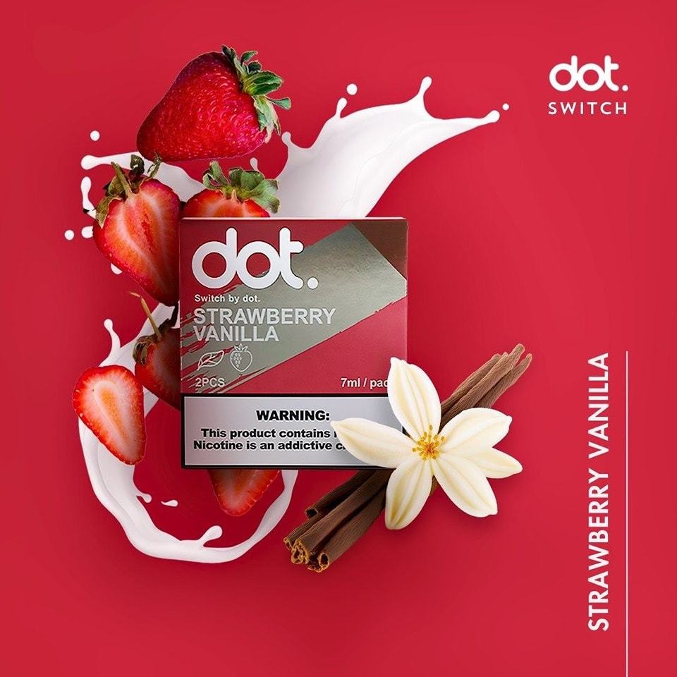 【買3盒送主機】DOTMOD DOT SWITCH 美國佩特里原裝煙彈 3.5ml 一盒2顆-VAKA糖果雲煙館