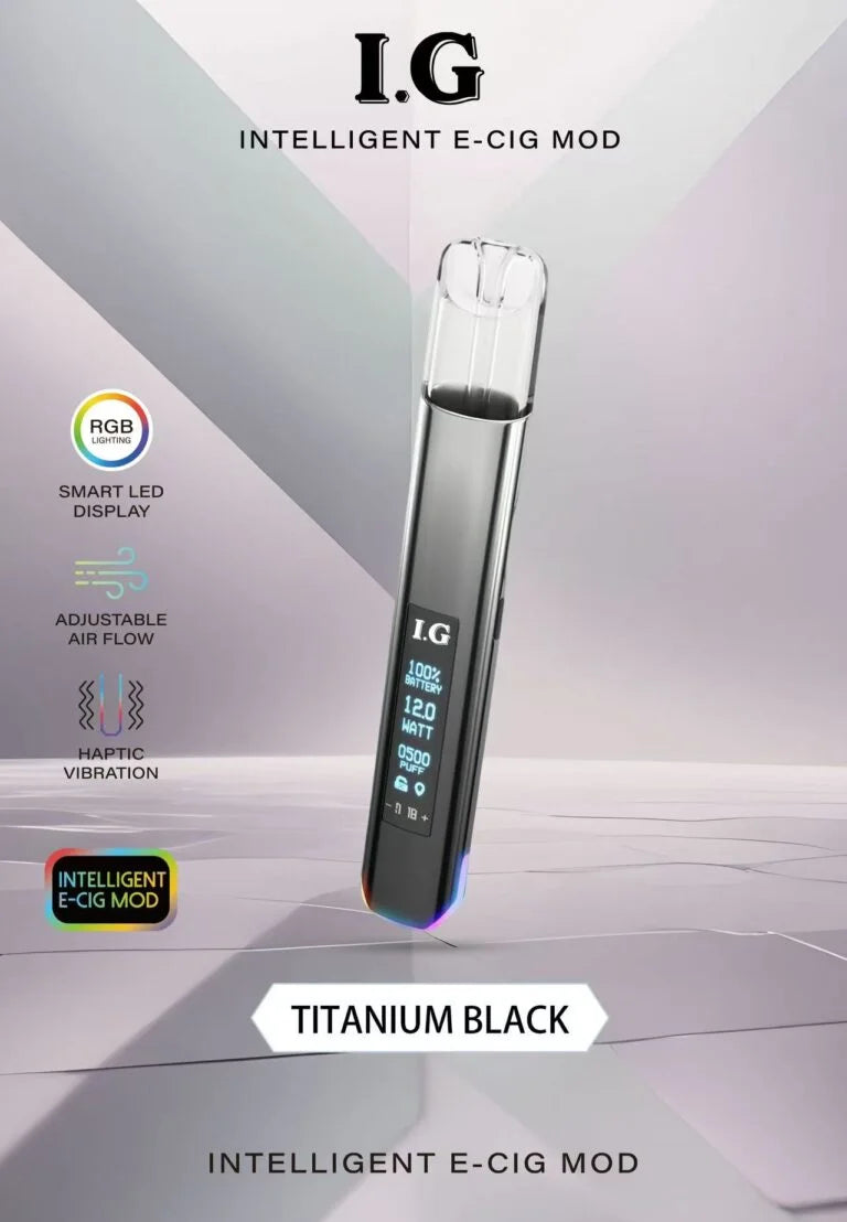 I.G主機 BA升級款電子煙桿｜通用一代霧化彈｜VAKA糖果雲煙館