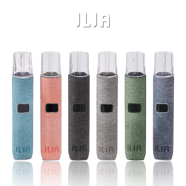 【ILIA哩亞布紋主機】 一代革調系列高檔色系換彈式霧化桿/兩段式調節功率電子煙主機/通用哩啞，lana，sp2等一代煙彈-VAKA糖果雲煙館